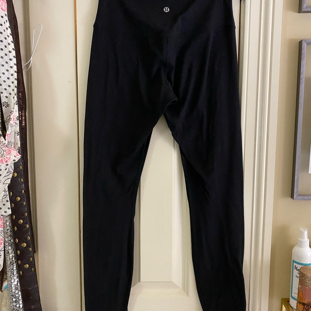 Black High-Waisted Leggings